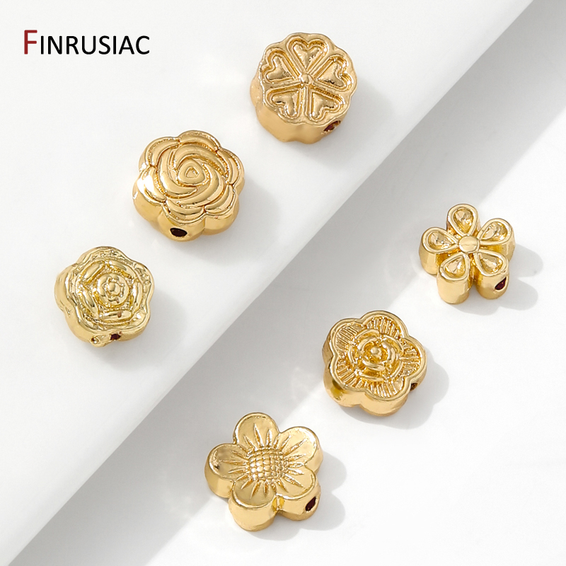 Flower Supplies - Perline distanziatrici a forma di fiore