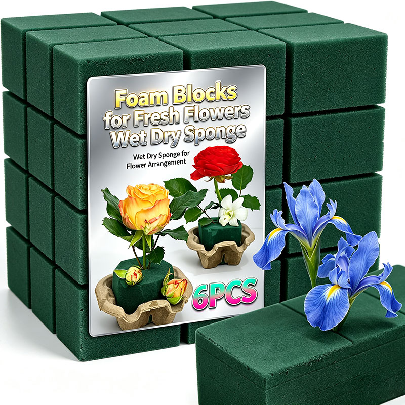 Floral Foam Oasis - 1-12 Pezzi di Blocchi di Schiuma