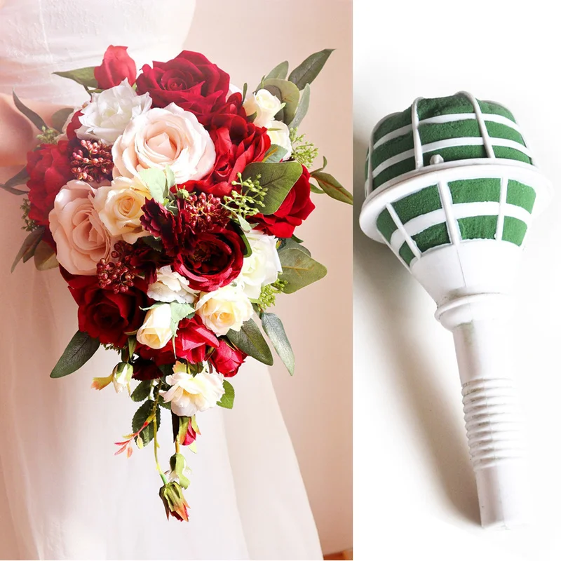 Bouquet Holder Foam - yes1/3Pcs Deluxe Bouquet Holders Kit fai