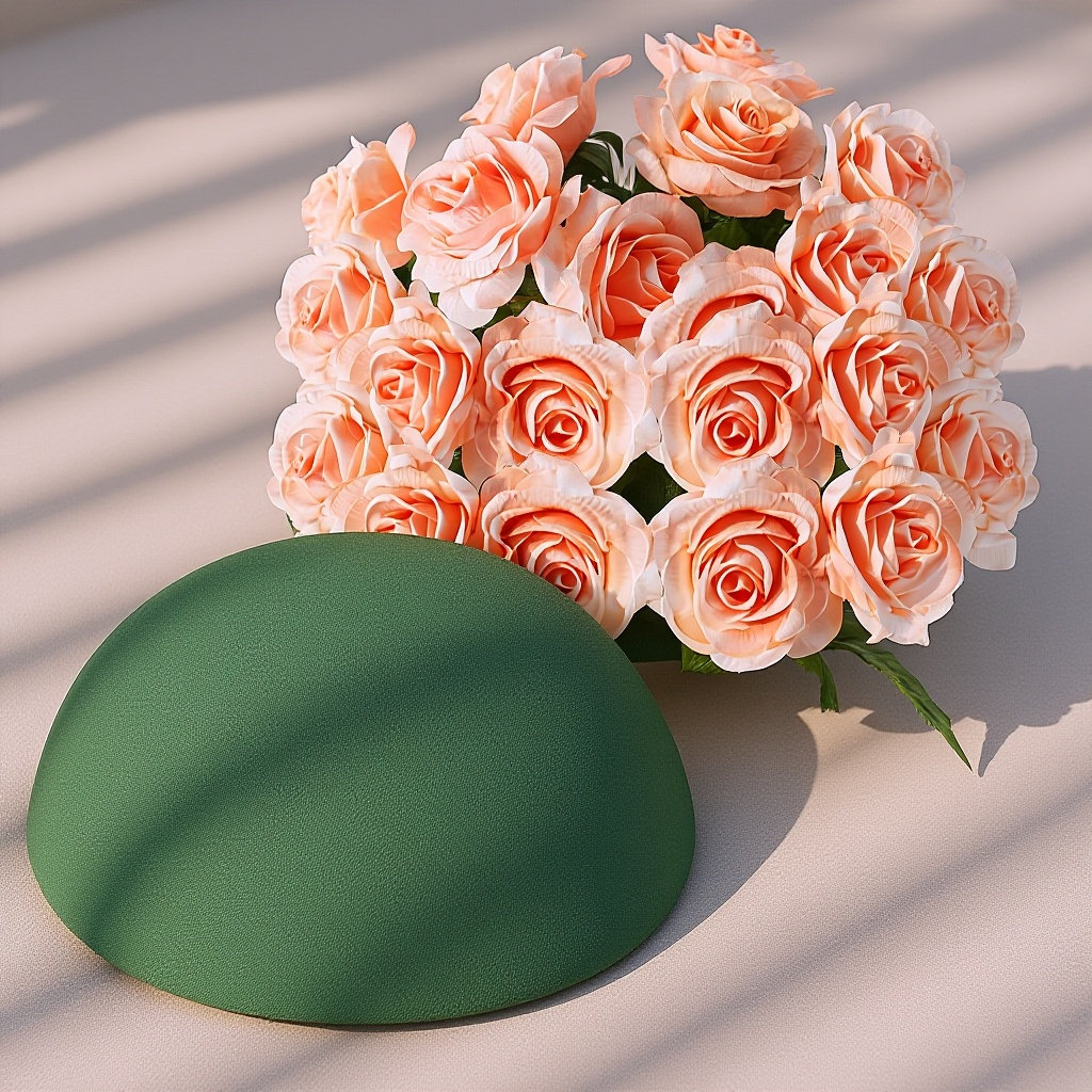 Floral Foam Oasis - 2 Pezzi di Palline di Schiuma
