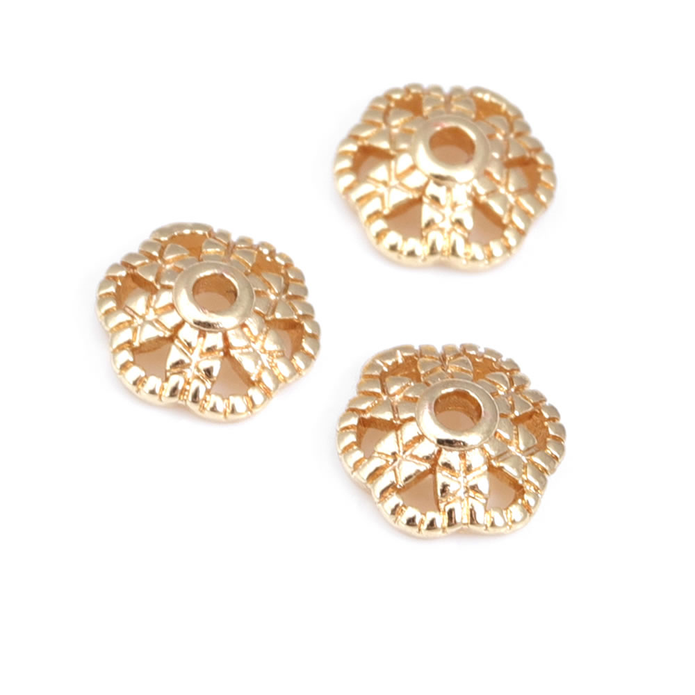 18K Colore Oro Ottone Fiore Pe - Flower Supplies recensione e prezzo