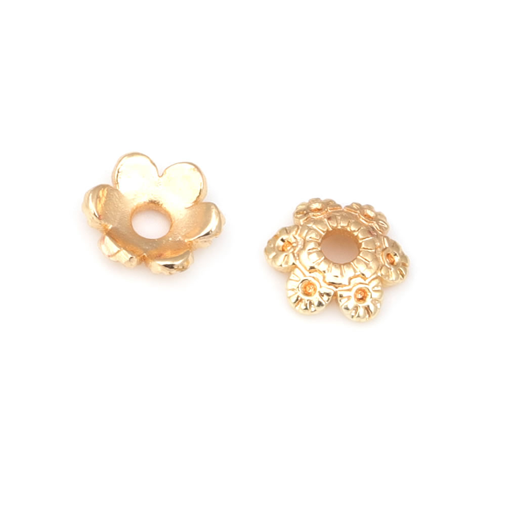 18K Colore Oro Ottone Fiore Pe - Flower Supplies recensione e prezzo