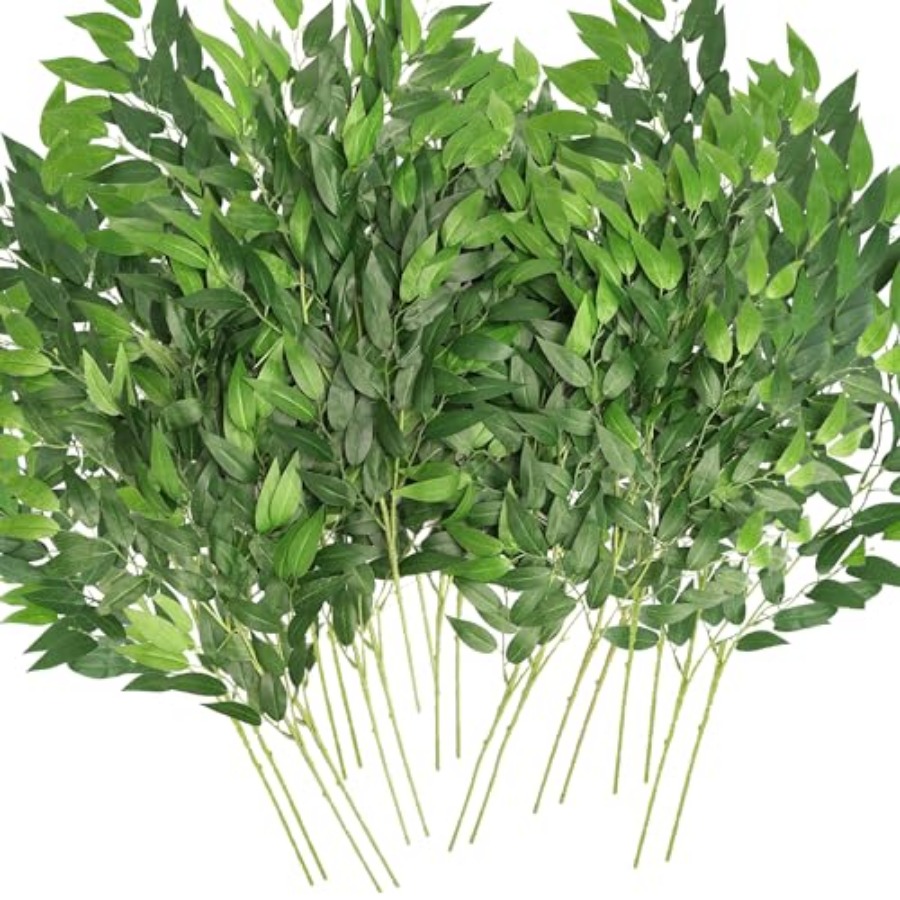 Steli di Ruscus Artificiale It - Ruscus Stem Faux recensione e prezzo