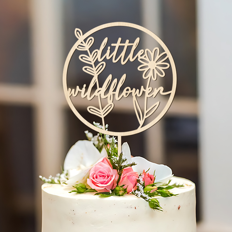 YOMDID Decorazione per Torta i - Floral Picks Wood recensione e prezzo